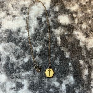 Alex and Ani Algiz Viking rune necklace
